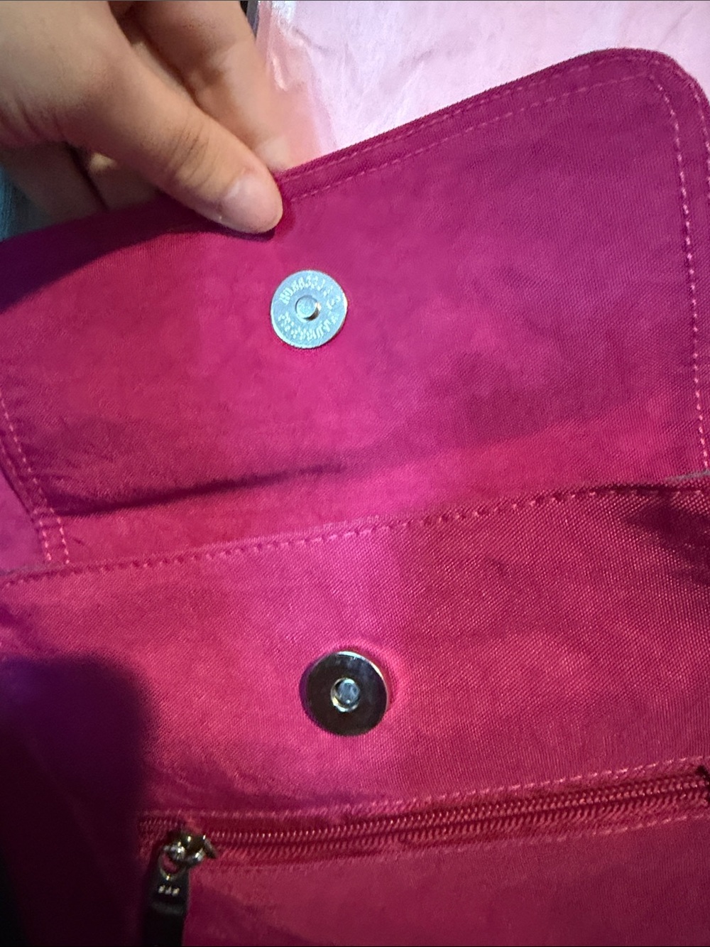 Magenta Crossbody Bag - Women - Picture 2 of 8